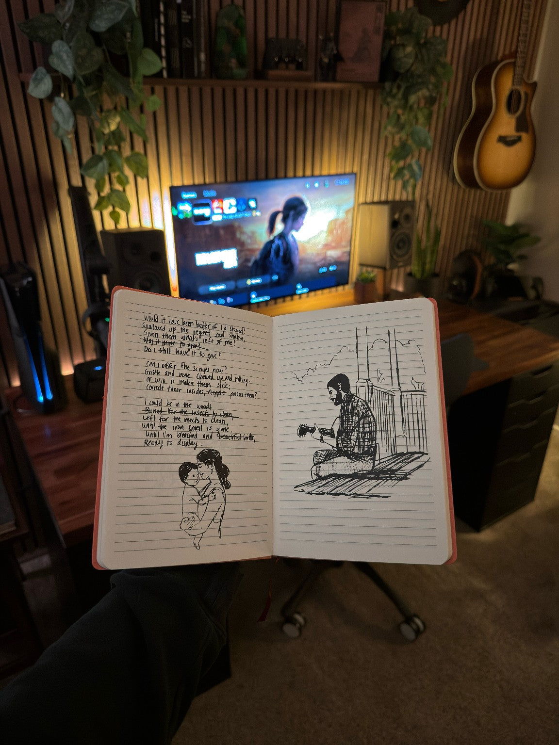 Ellie's Journal - The Last of Us Handmade Replica / Limited Edition Le