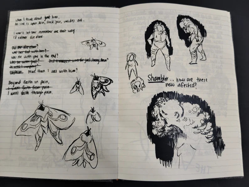 Ellie's Journal - The Last of Us Handmade Replica / Limited Edition Leather Cover